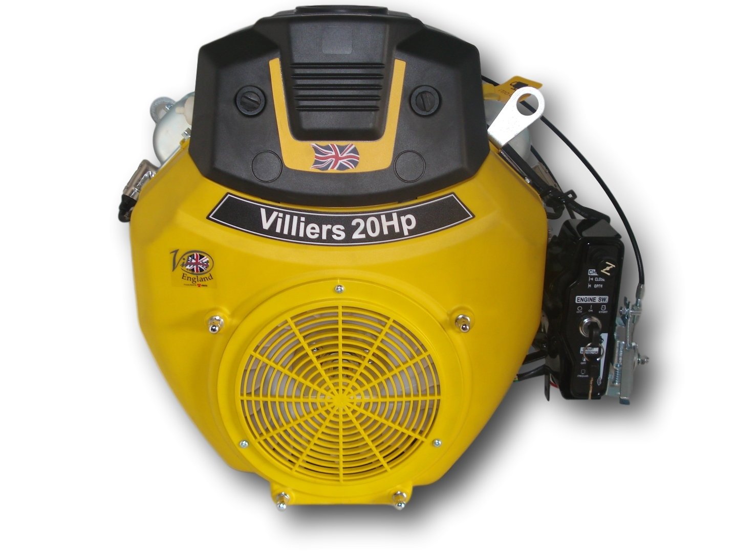 VILLIERS R670VFQE- Type Q ( cigüeñal 25.4mm - 1") y arranque eléctrico (20CV)